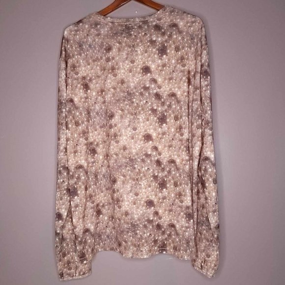 Loco Kaile Men's 2XL Lightweight Long Sleeve Fishing Shirt, Brown - Picture 6 of 9